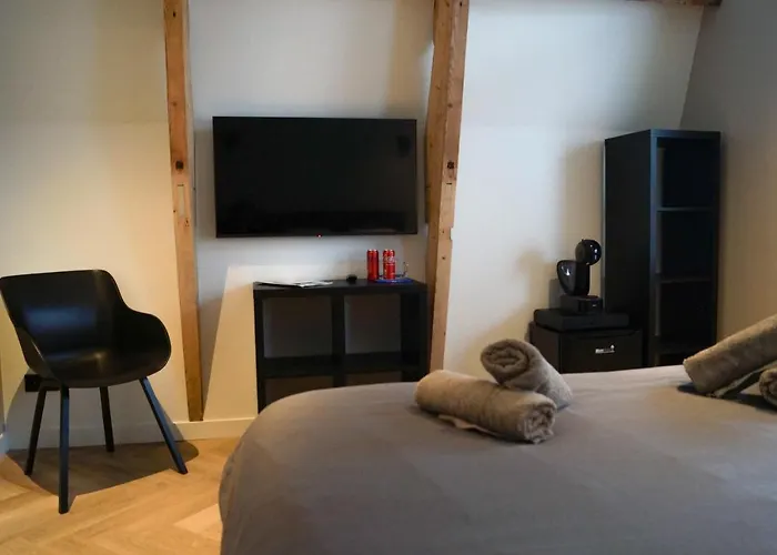 Super De Luxe Privekamer Op Toplocatie - 1 Homestay szállás Egmond aan Zee